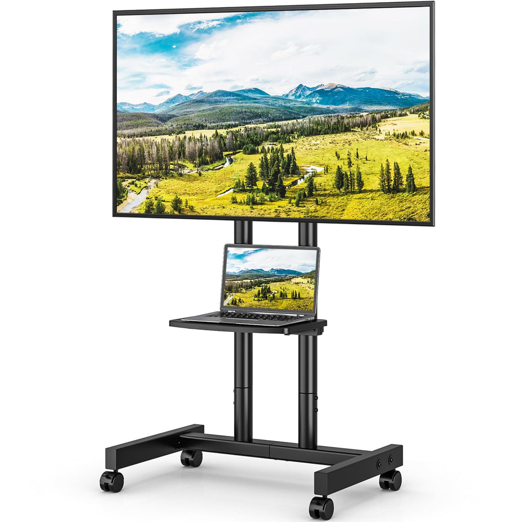Heavy Duty Rolling TV Stand for 27-80 inch TVs K395