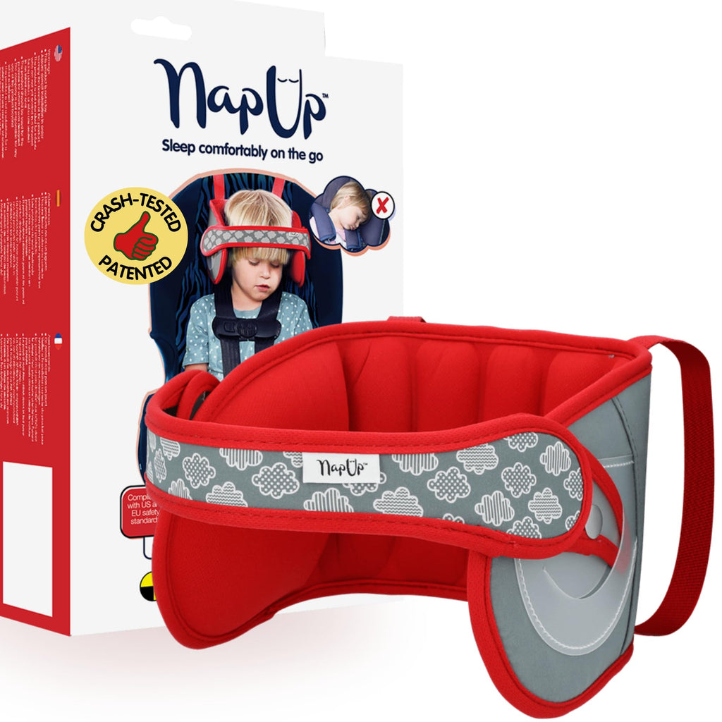 Car Seat Head Support for Toddler Red T120178