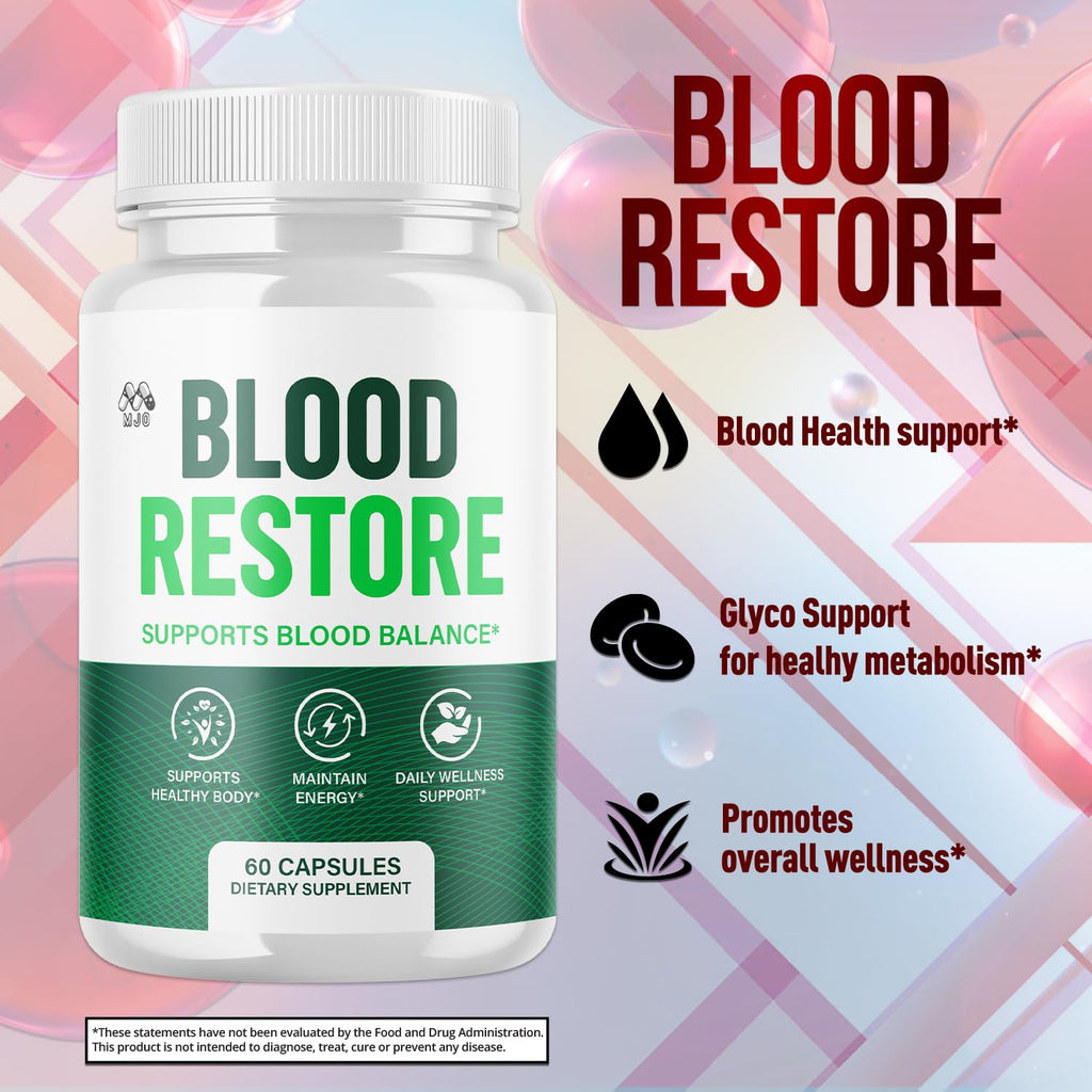 All Natural Blood Health Support Capsules 60 Capsules P170