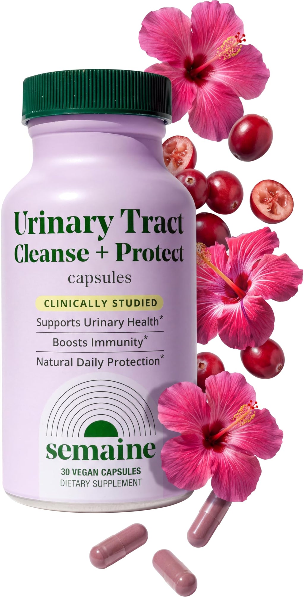 Cranberry Urinary Tract Supplement 30 Vegan Capsules X9803