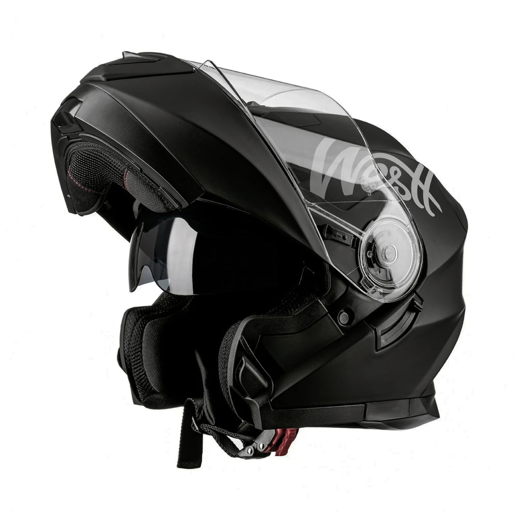 Dual Visor Flip Up Modular Helmet W9406