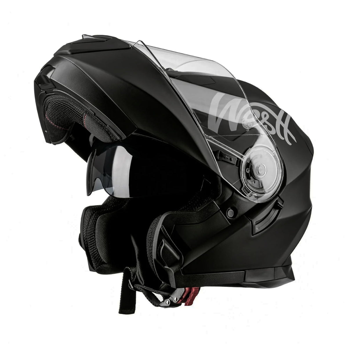 Dual Visor Flip Up Modular Helmet W9406