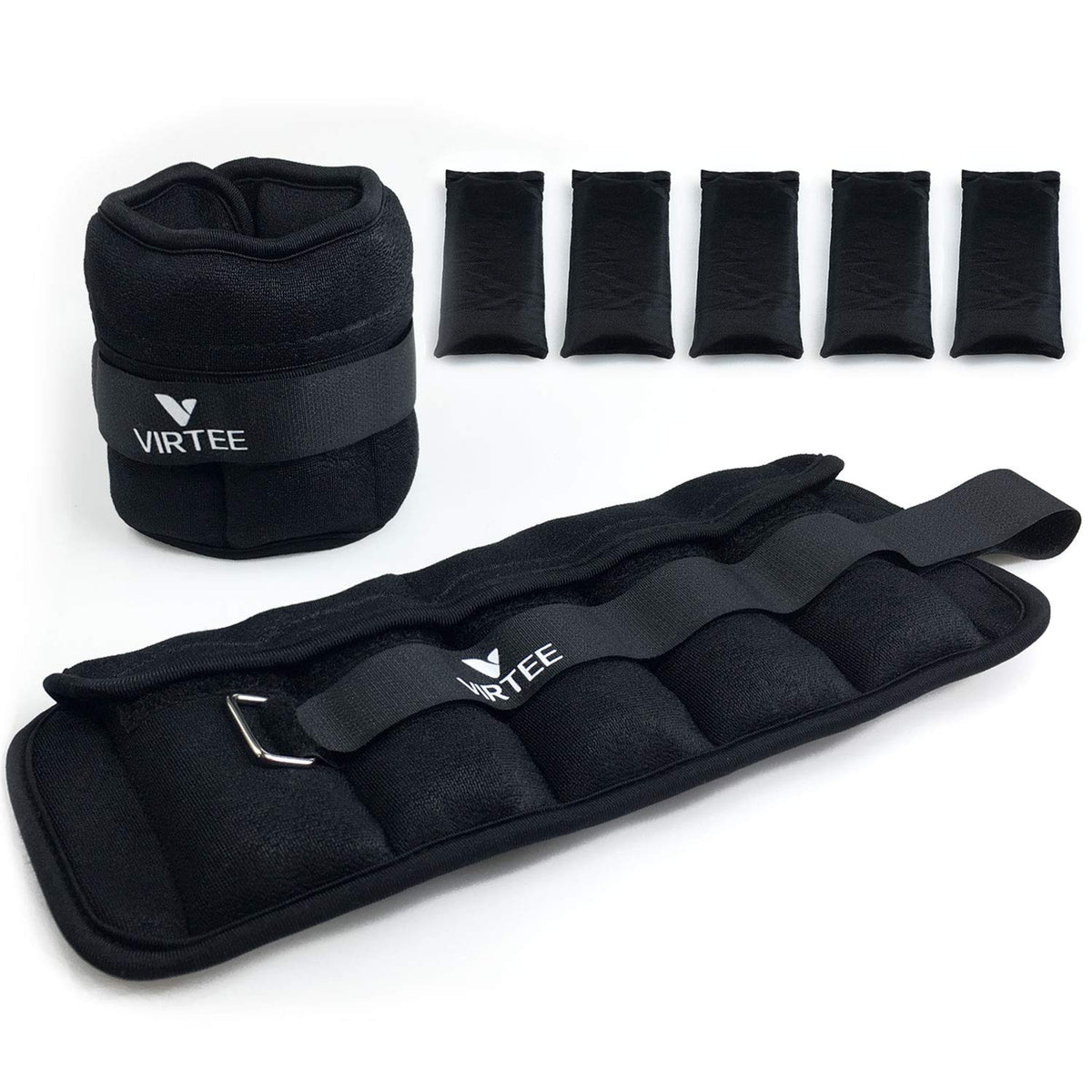 Adjustable Ankle Weights 1-3 Lbs Pair R17893