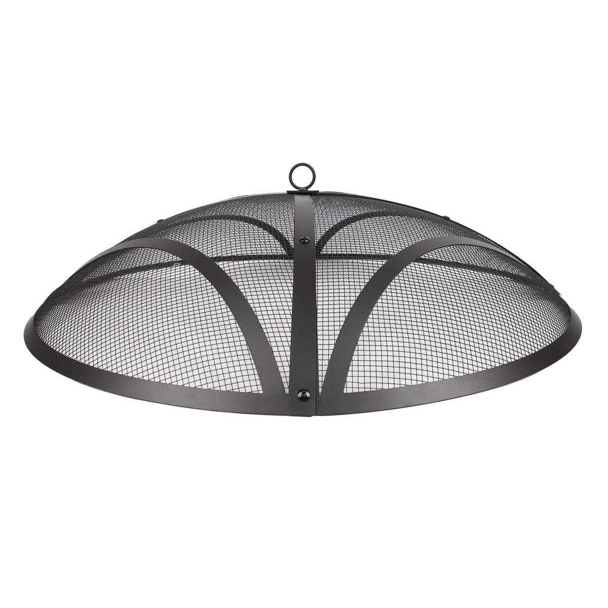 32In Reinforced Steel Round Fire Pit Screen Cover Y2037