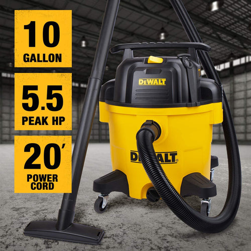 10 Gallon Wet Dry Shop Vacuum with Attachments W907248