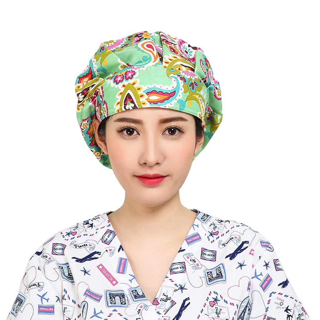 2 Pack Adjustable Cotton Working Cap with Sweatband P5994