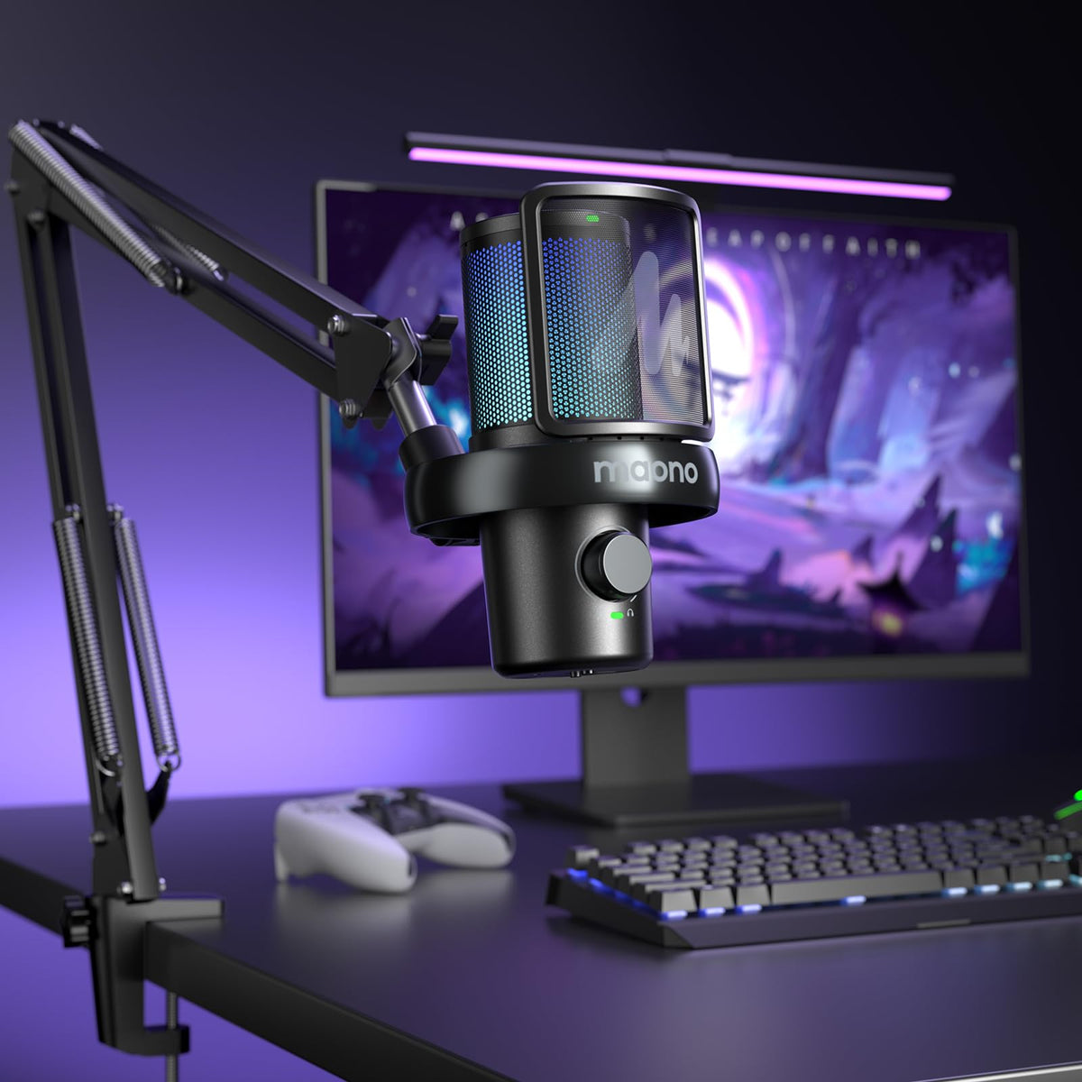 Wireless Condenser Microphone with Boom Arm Stand I173933