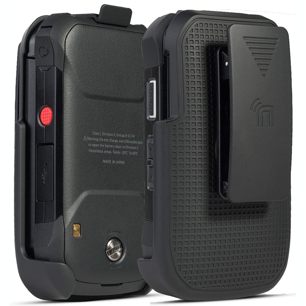Black Rugged Flip Phone W500606
