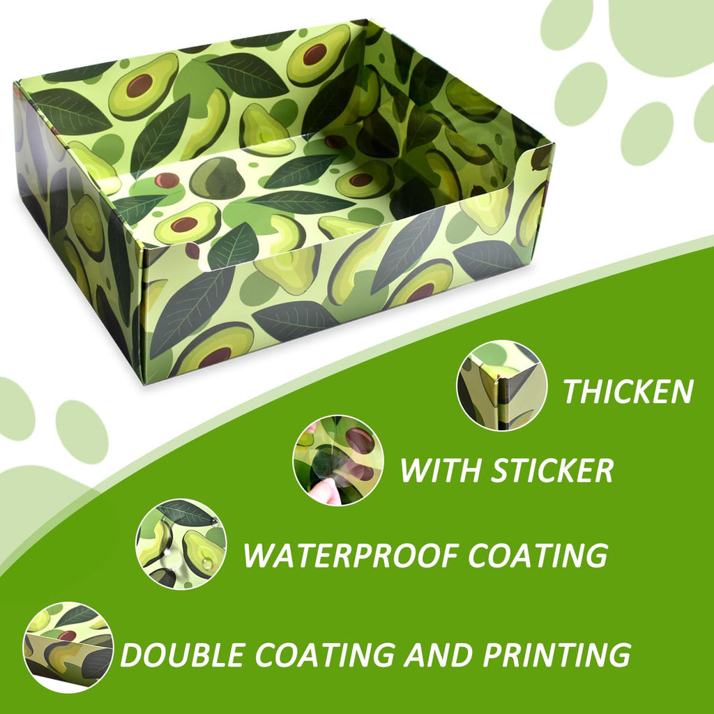 30 PCS Foldable Waterproof Cat Litter Boxes H654369