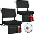 Foldable Padded Stadium Seats with Back Support H2720