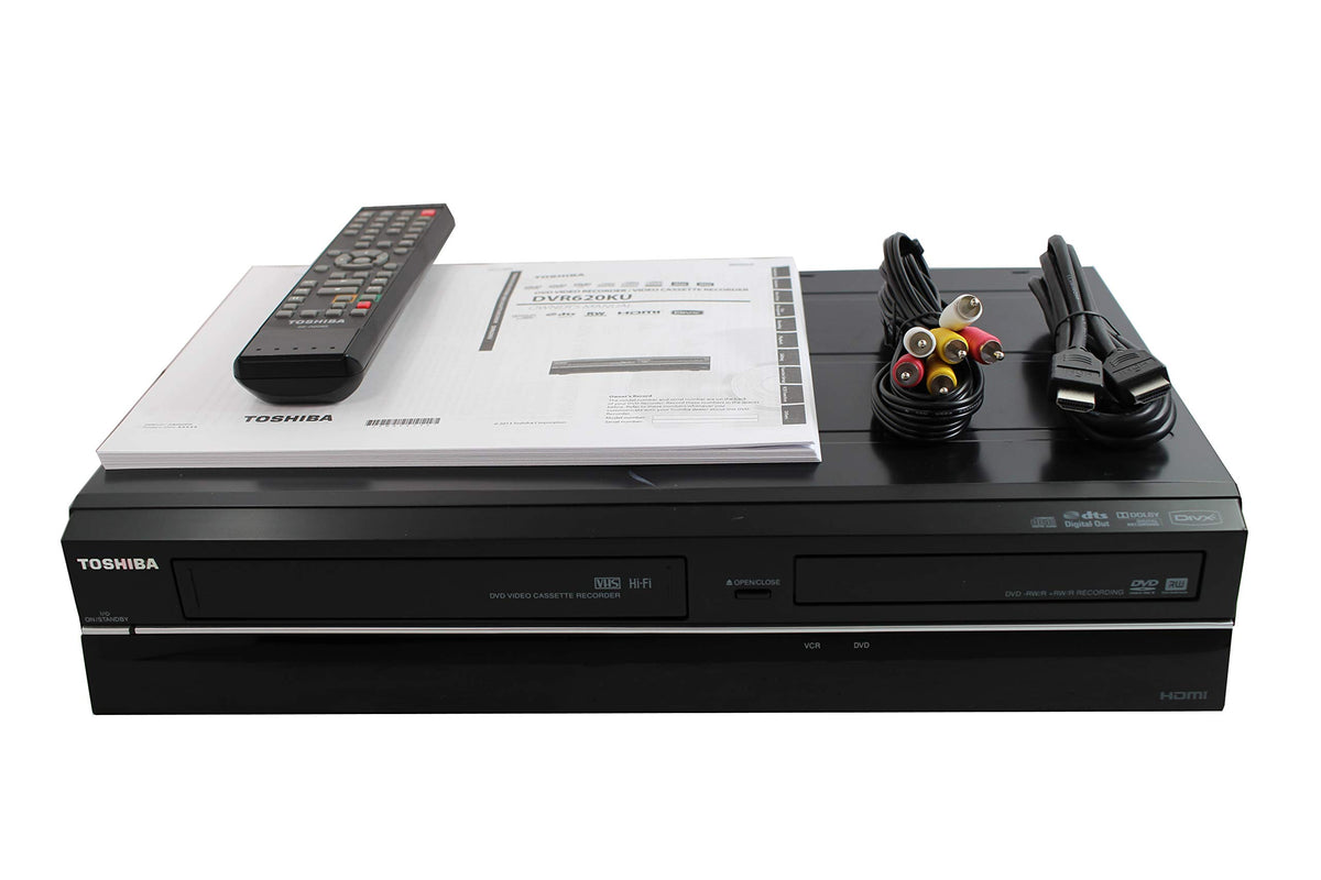 VHS to DVD Recorder VCR Combo with Remote Q3054