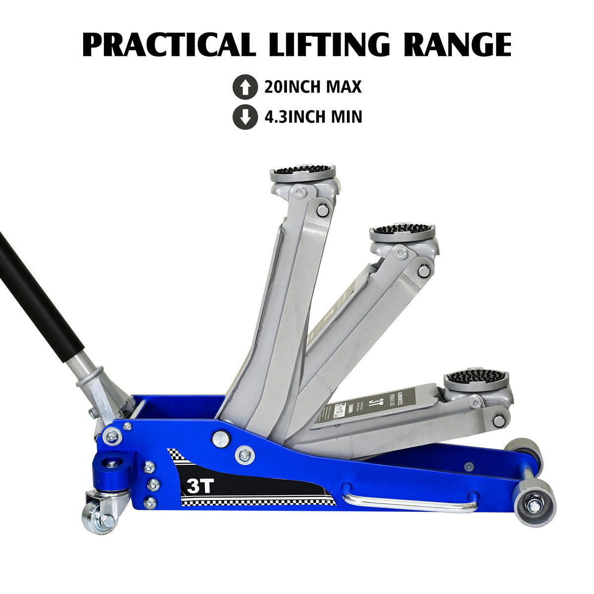 3 Ton Low Profile Hydraulic Floor Jack A8862
