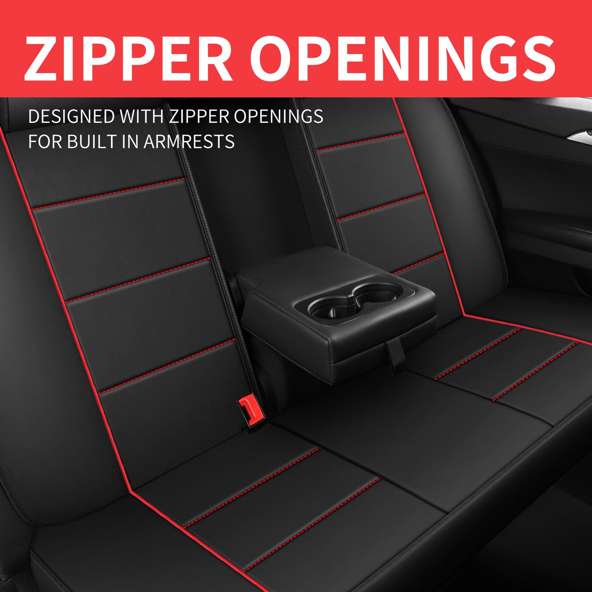 Waterproof Faux Leather Car Seat Cover A5387