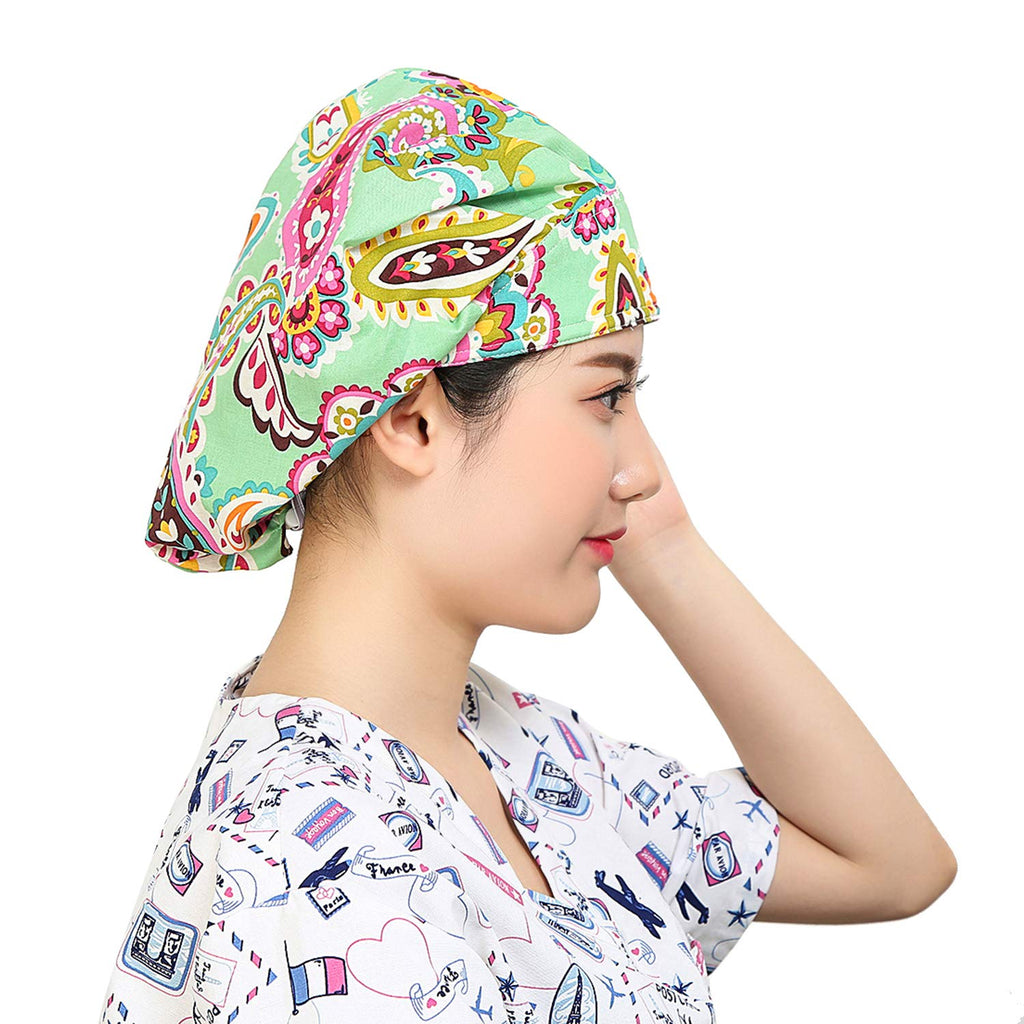 2 Pack Adjustable Cotton Working Cap with Sweatband P5994