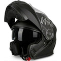 Dual Visor Flip Up Modular Helmet W9406