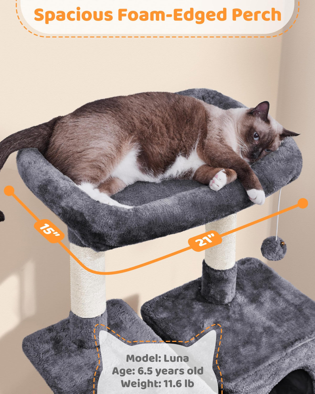 63in Large Cat Tree G470