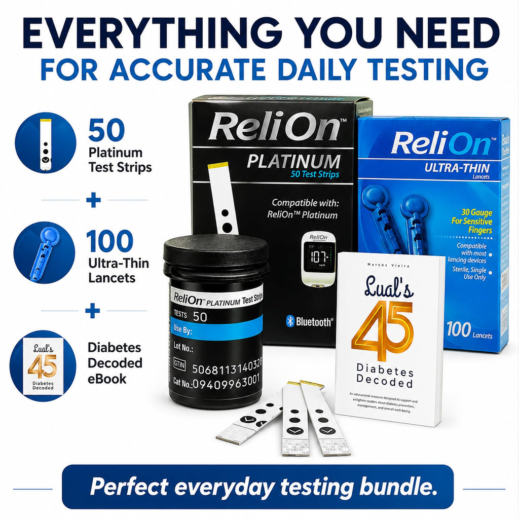 Test Strips 50 count + Lancets for Glucose Monitor Kit R5614