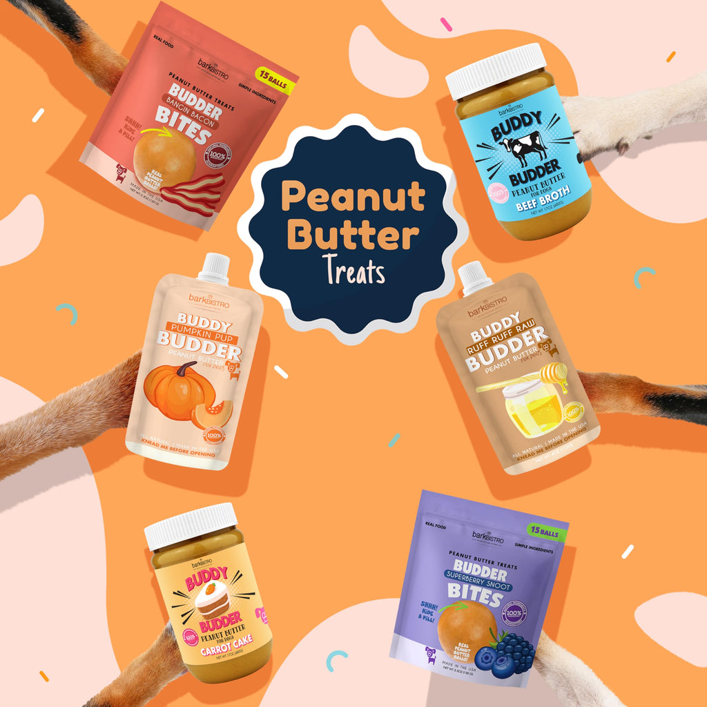 Dog Peanut Butter 9 Pack 4oz Pouches G866