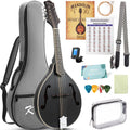 8 String A Style Acoustic Mandolin Kit with Tuner Strap Gig Bag T73124