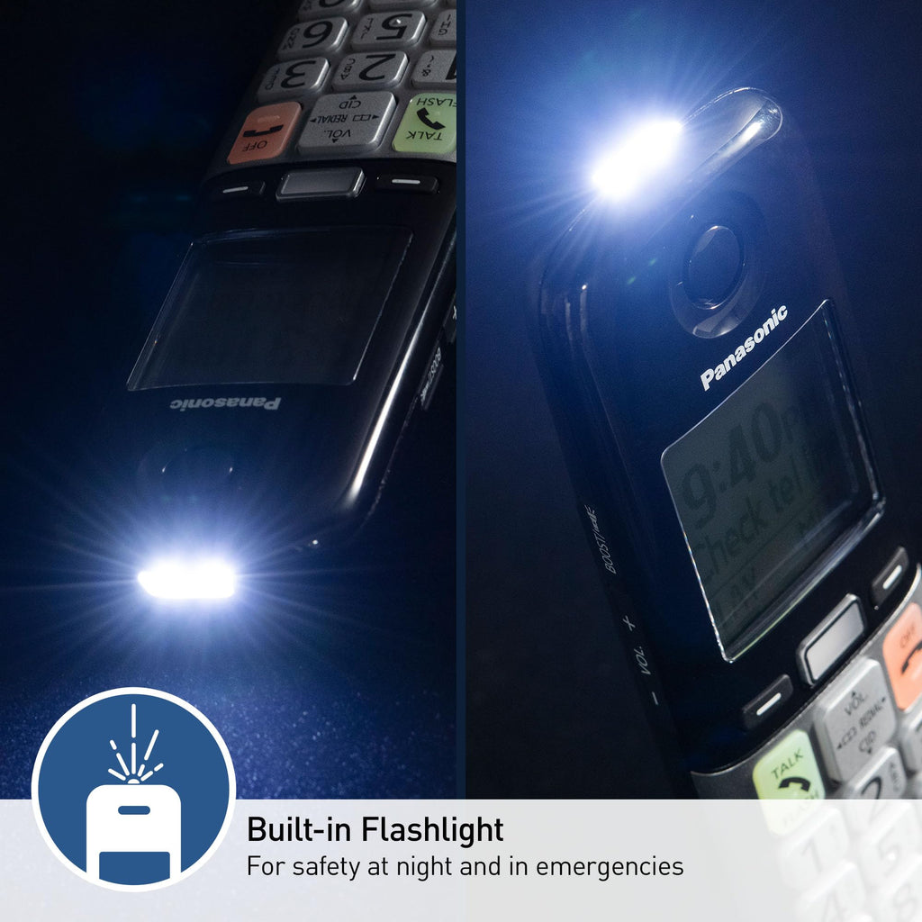 Cordless Phone with Volume Boost and Slow Talk K4511