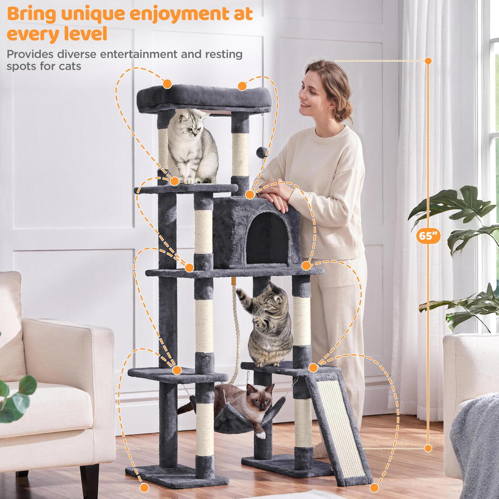 63in Large Cat Tree G470