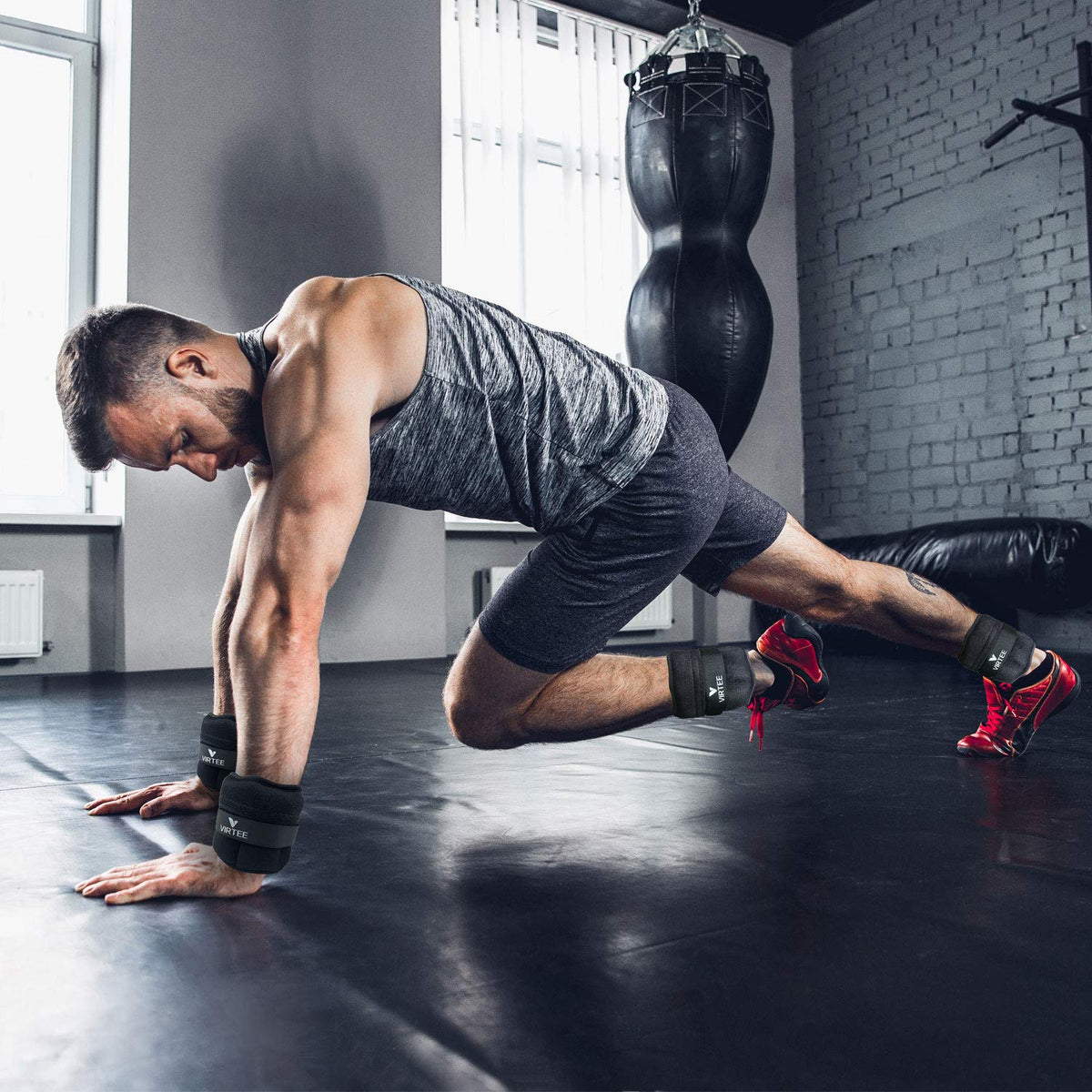 Adjustable Ankle Weights 1-3 Lbs Pair R17893