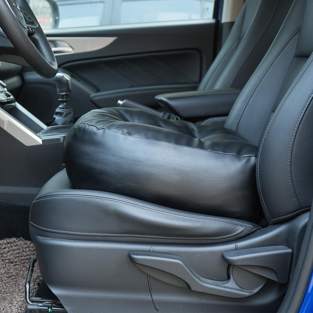 6 Inch Leather Car Booster Seat Cushion I3695