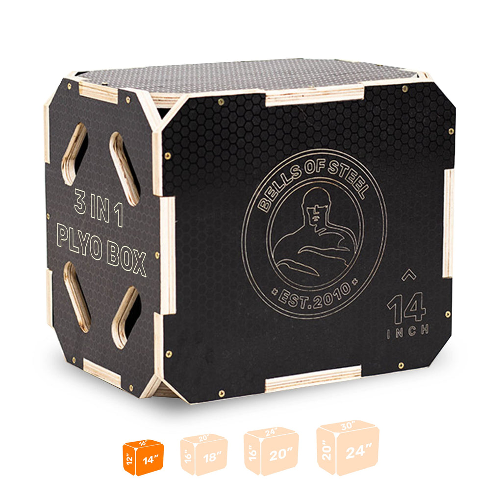 3-in-1 Anti-Slip Wooden Plyo Box N583