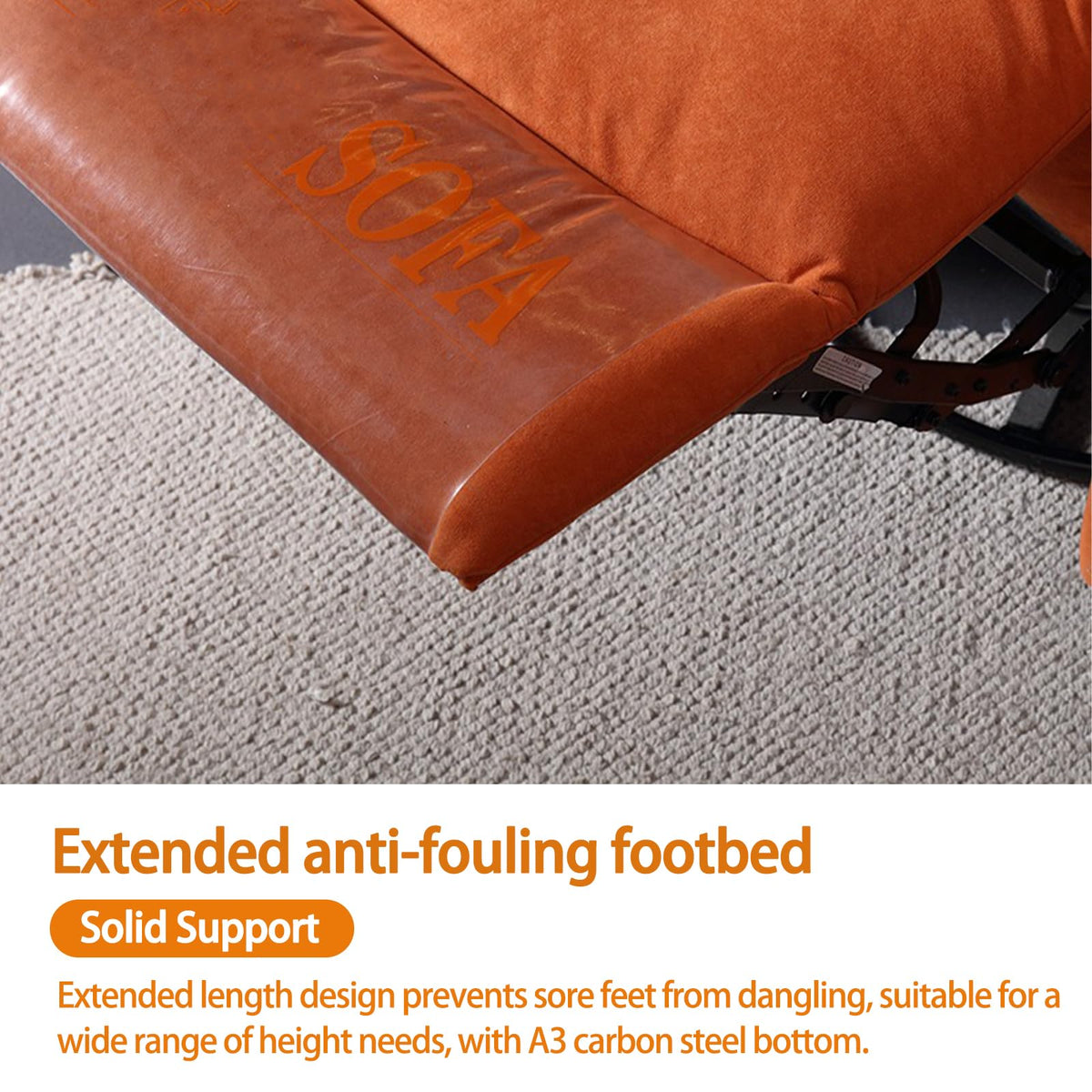 Gray Velvet Swivel Rocking Reclining Sofa I103830