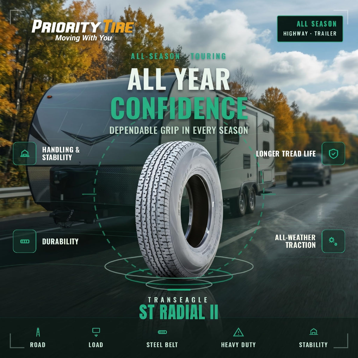 All Season 10 Ply Tire T81212