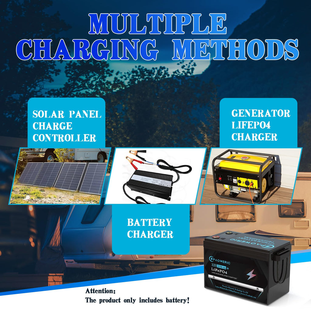 12V 300Ah LiFePO4 Battery with 200A BMS B927891