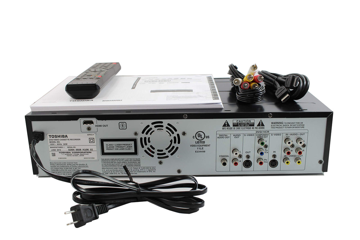 VHS to DVD Recorder VCR Combo with Remote Q3054