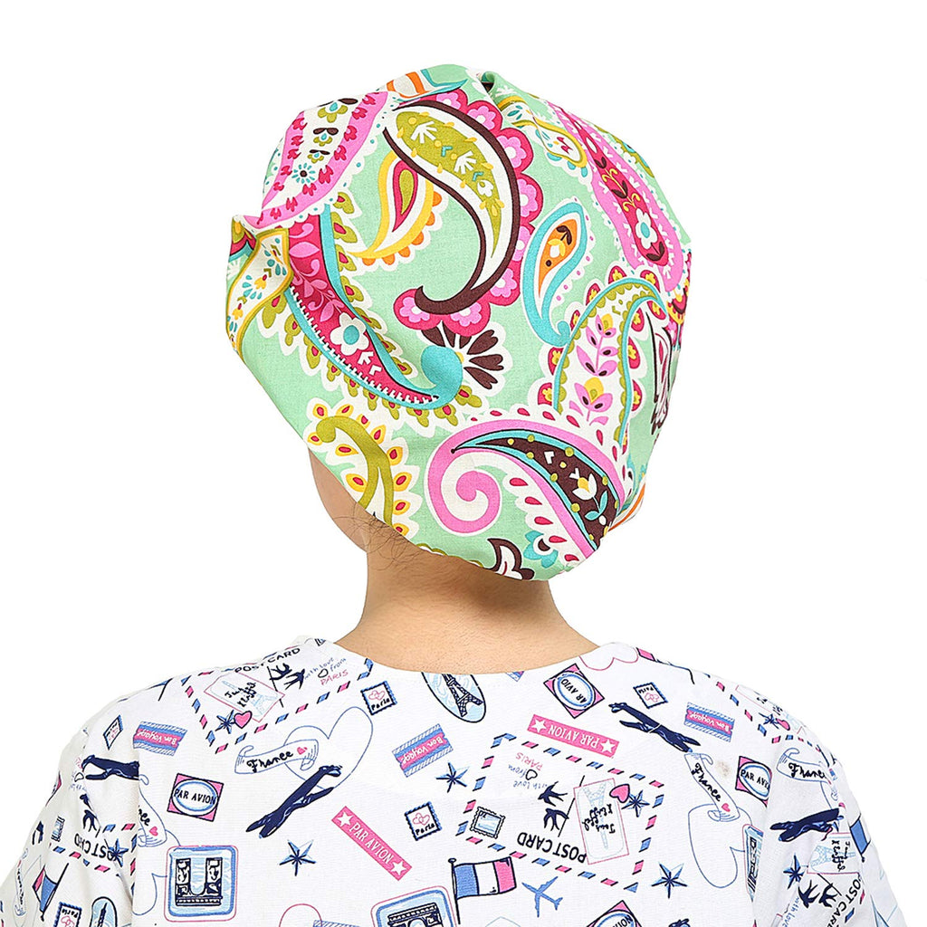 2 Pack Adjustable Cotton Working Cap with Sweatband P5994