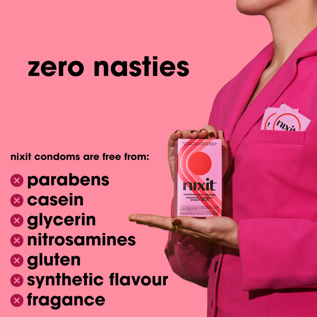 Natural Ultra Thin Vegan Latex Condoms 24 Count A7411