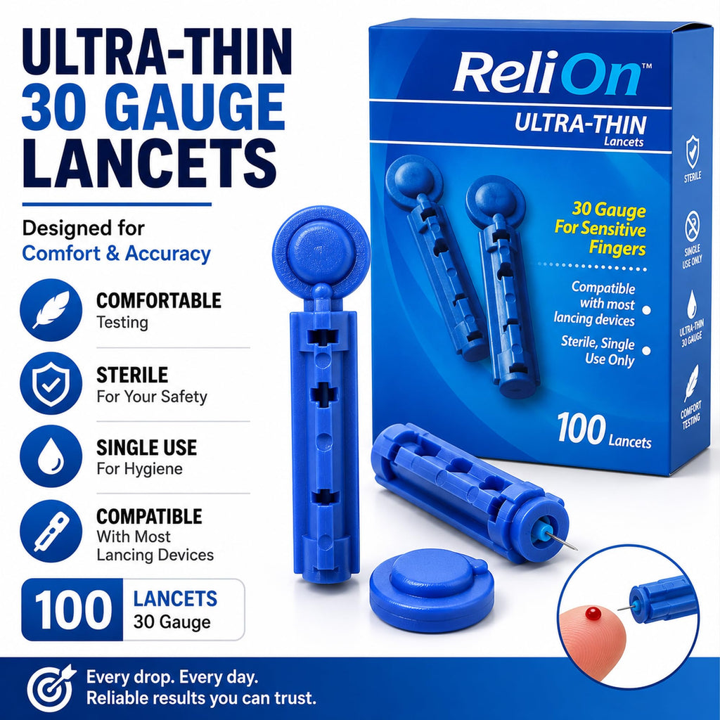 Test Strips 50 count + Lancets for Glucose Monitor Kit R5614