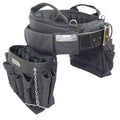 Black Leather Heavy Duty Tool Belt S9879