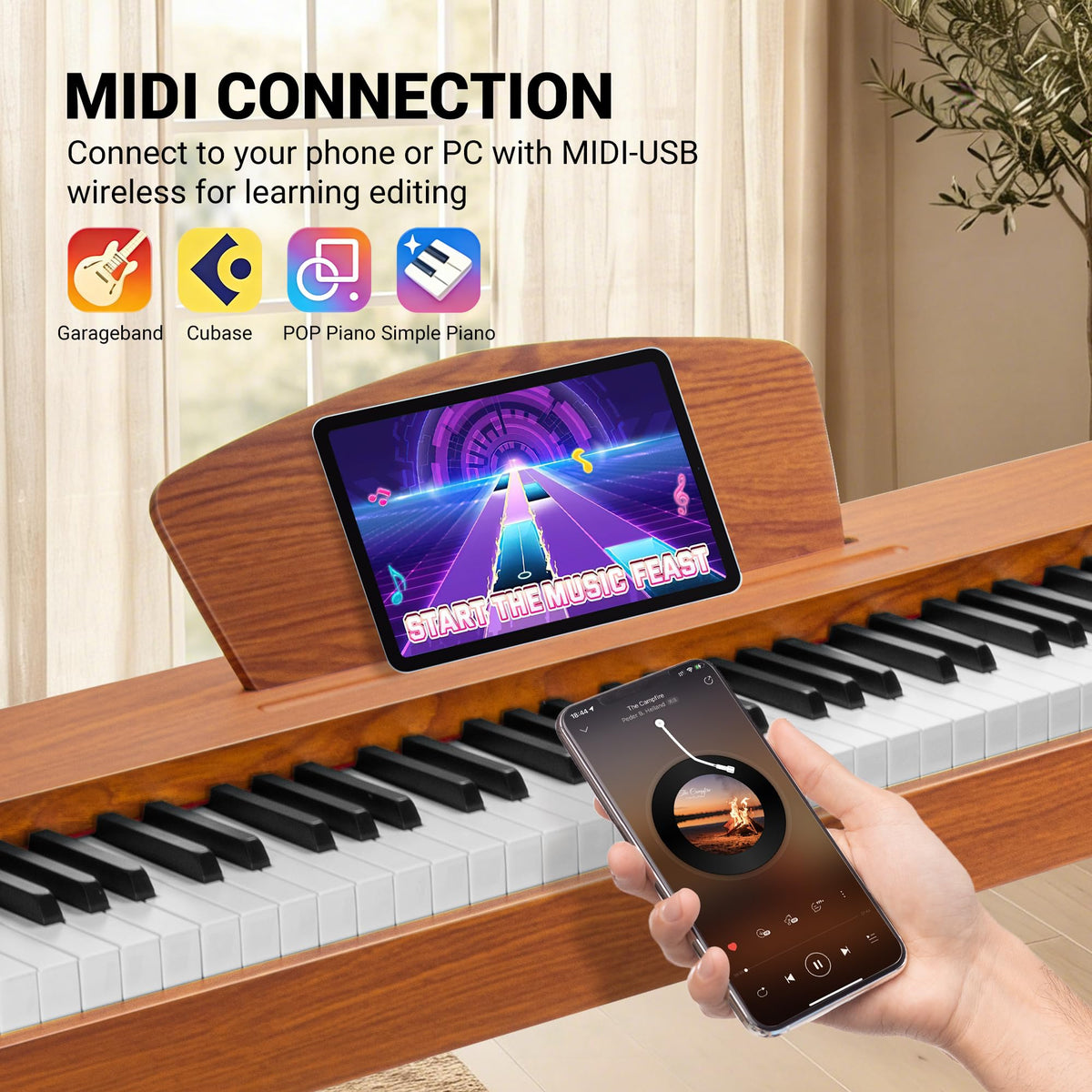 88 Key Weighted Digital Piano O559143