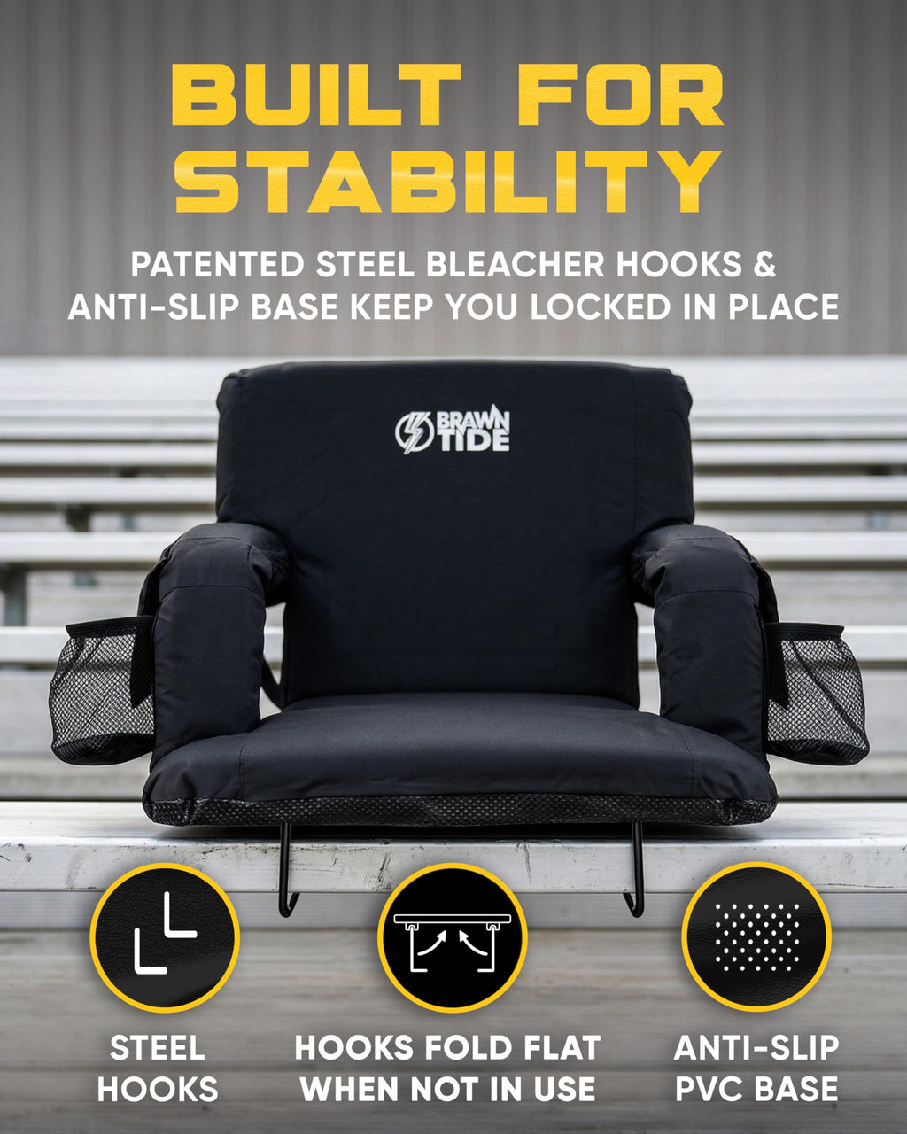 Stadium Seat with Back Support I391717