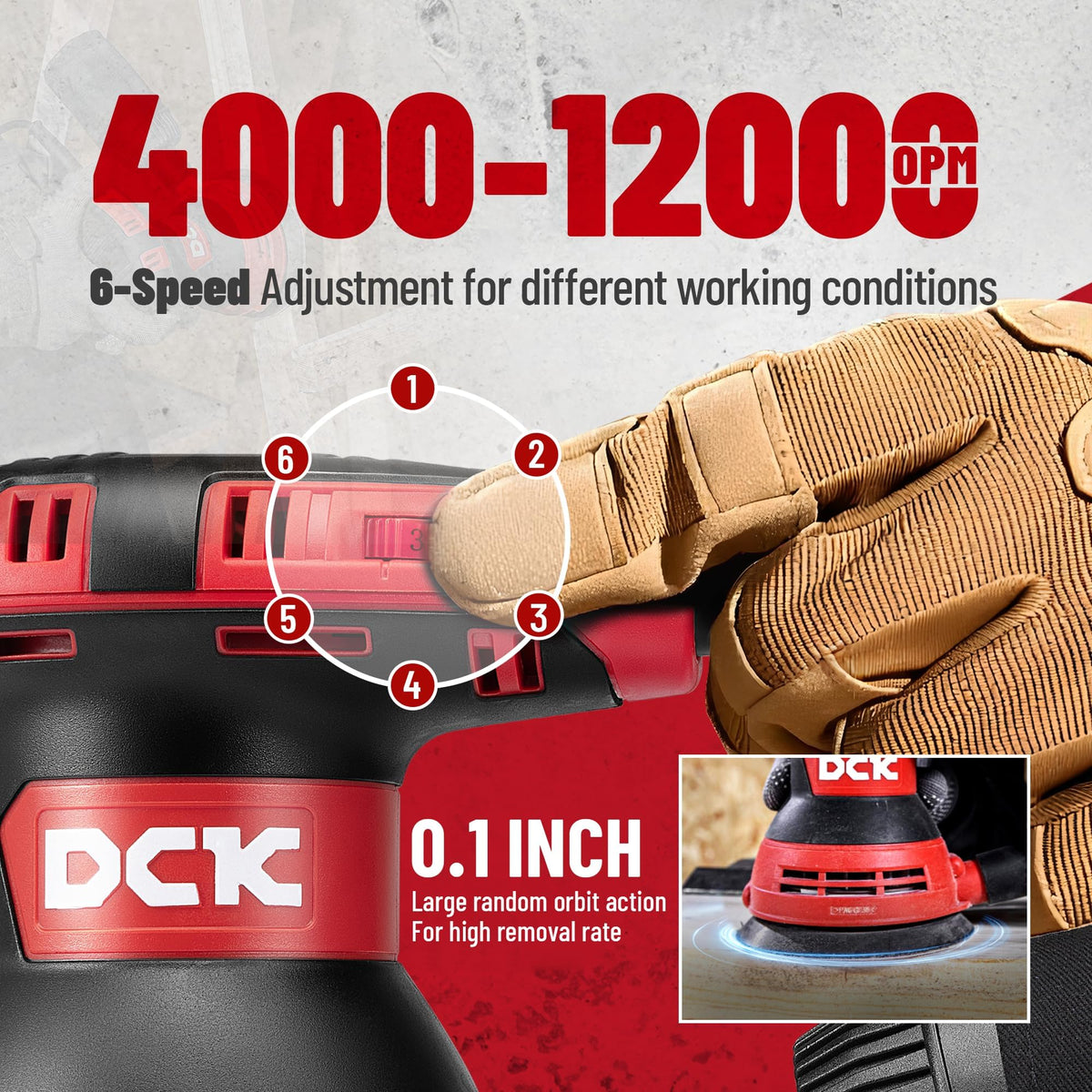 3.0 AMP Corded Random Orbital Sander A34028