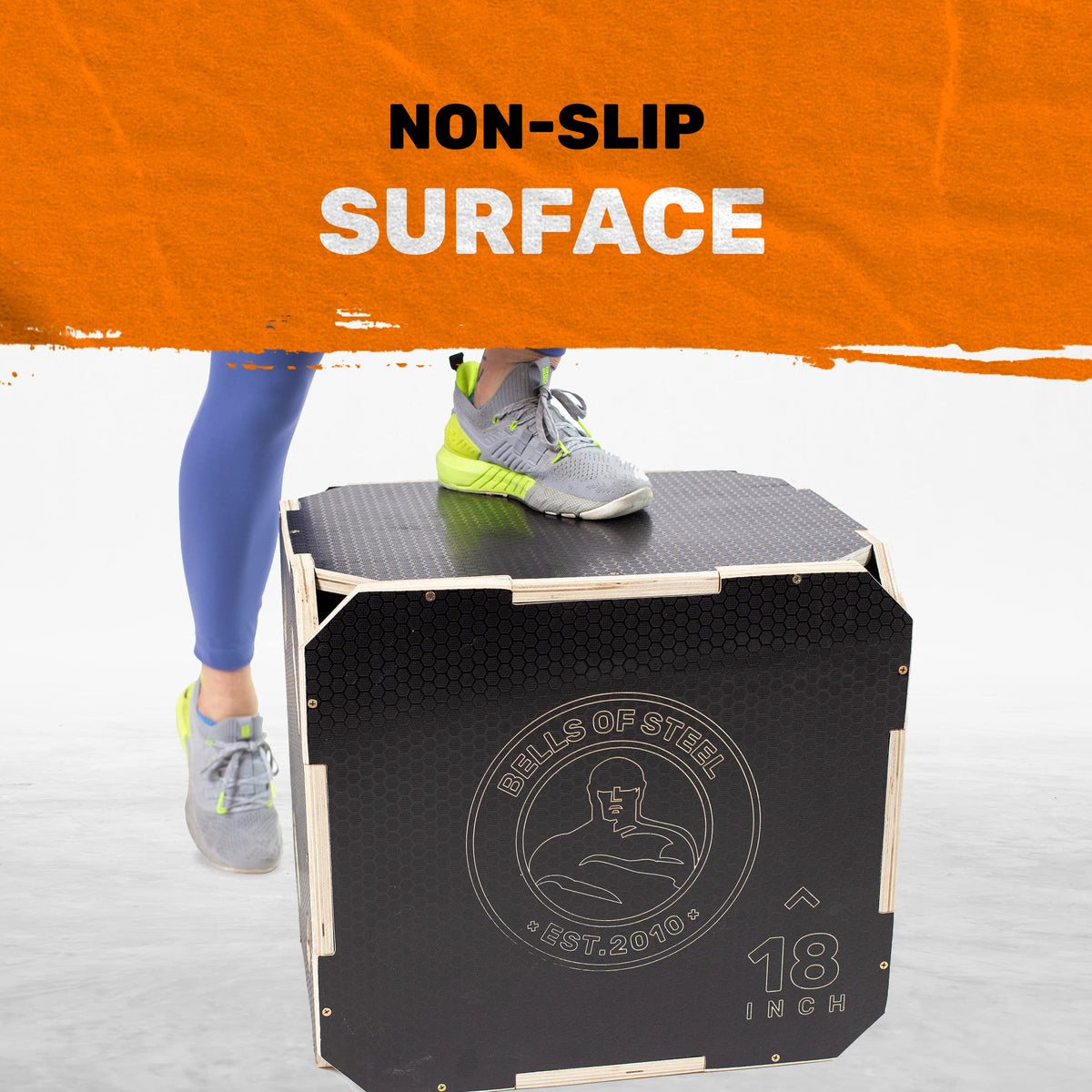 3-in-1 Anti-Slip Wooden Plyo Box N583